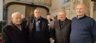 Церемония вручения гюйса в Домском соборе на Вышгороде