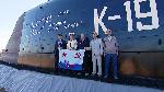 Ограждение рубки К-19 установили на берегу Пяловского водохранилища