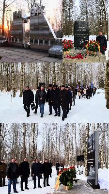 3 марта 2018 на Синявинских высотах открыли памятник