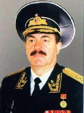Избранный в третий раз Президент роо "Союз моряков-подводников" вице-адмирал Михайлов Юрий Георгиевич